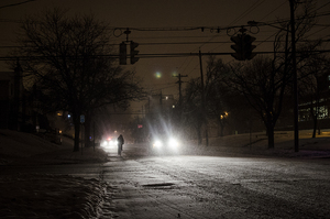 Many residents of the East Neighborhood and South Campus were without power Thursday night. The power outage lasted more than 3 hours and was restored at 9:50 p.m.