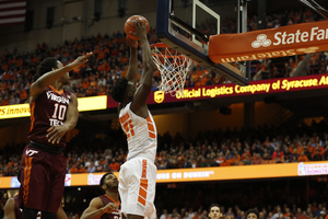 Tyler Roberson may have scored 12 points and grabbed 15 rebounds, but head coach Jim Boeheim still expects more from him. 