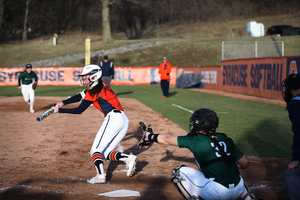 Sammy Fernandez made an error the cost SU a run, but came back and won the game with a walk-off single in the bottom of the seventh.