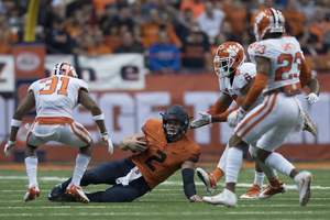 Eric Dungey is likely Syracuse's starter at quarterback going into next season, but Tommy Devito could challenge Dungey for the starting spot.