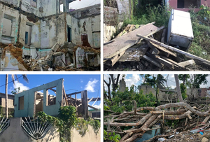 Elissa Candiotti and Sabrina Maggiore created an Instagram account to document the destruction they saw.  