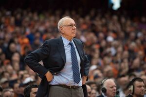 Head coach Jim Boeheim weighs in on former Syracuse commit Darius Bazley.