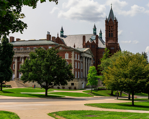 The Blackstone LaunchPad, an innovation hub for budding entrepreneurs, is located in Bird Library. 