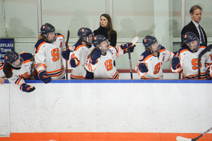 Despite Syracuse's non conference struggles, its sweep of Mercyhurst put them near the top of the CHA.