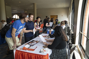 Registered student organizations, academic departments and resource centers came together for a cultural fair to showcase their organizations.