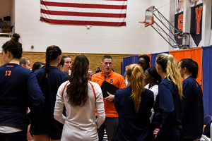 Syracuse volleyball assistant coach Derryk Williams is a head coach in the making. 