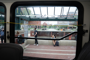 Buses are disinfected daily, and health guidelines are broadcast on bus speakers.