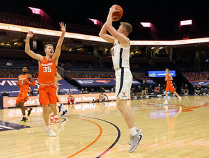 Buddy Boeheim struggled in Syracuse's loss to No. 8 Virginia.