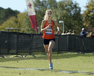 Amanda Vestri won ACC Performer of the Week following a sixth place finish at the FSU Winter Classic. 