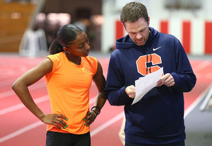 Shaleah Colaire took second place in the women’s 100-meter hurdles race, too.