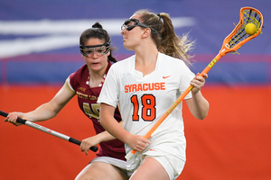 Meaghan Tyrrell led Syracuse in goals in both victories over Stanford and Binghamton.