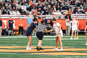 Olivia Adamson leads SU with 31 draw controls since Kate Mashewske’s injury.