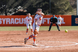 The Orange scored twice in their final at-bat but left the tying runner on third to end the game.