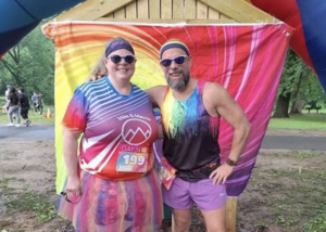 On Saturday, June 17 the CNY Gay 5k brought together a strong community to compete and celebrate. Elene Nemergut and Michael Koval have been participating in the race since 2016 and said they appreciate the support the race gives them. 