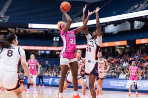 Despite leading by 14 points in the third quarter, SU missed eight straight field goals in the fourth quarter and fell 70-67 to Virginia. 