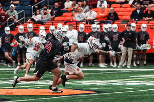 Despite John Mullen controlling the faceoff X, winning 28-of-31 faceoffs, No. 6 Syracuse’s offense crumbled late against No. 15 Harvard en route to a second-straight loss.