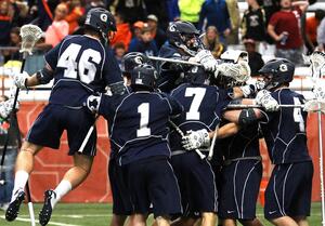 Georgetown celebrates win