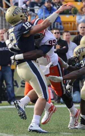 Former Syracuse defensive end Chandler Jones