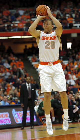 Brandon Triche rises and shoots.