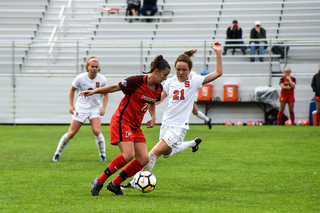 SU did not allow the Stags to possess the ball for long periods of time, as well as constricting its abilities to get inside the Orange box.