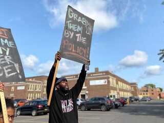 Sept. 14: Syracuse residents and educators march from Dr. King Elementary School to the Syracuse City School District’s office demanding answers about the district’s plan for reopening schools. Residents criticized the district for its lack of transparency and resources at the start of the school year.